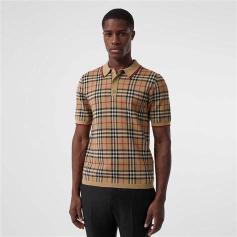 burberry mens shirt polo|Burberry polo shirt men authentic.